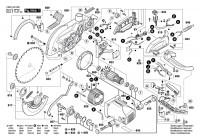 Bosch 3 603 L02 070 PCM 8 S Slide Mitre Saw PCM8S Spare Parts